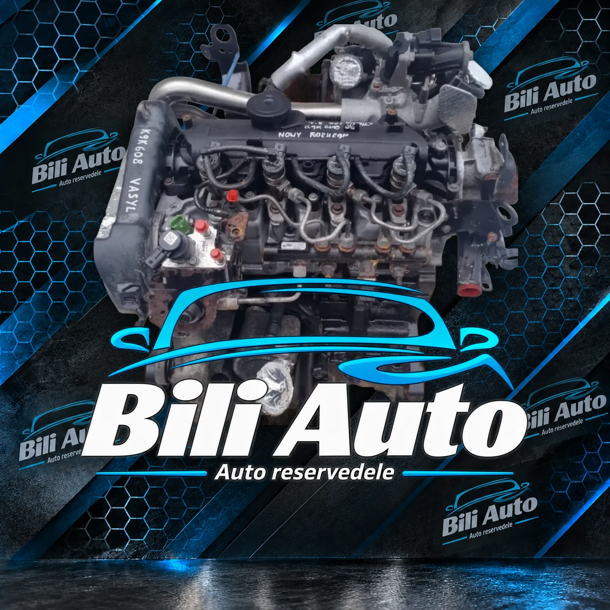 Nissan / Renault 1.5 DCI motor m kode: K9K608 Note Qashqai NV200 Megane Kangoo