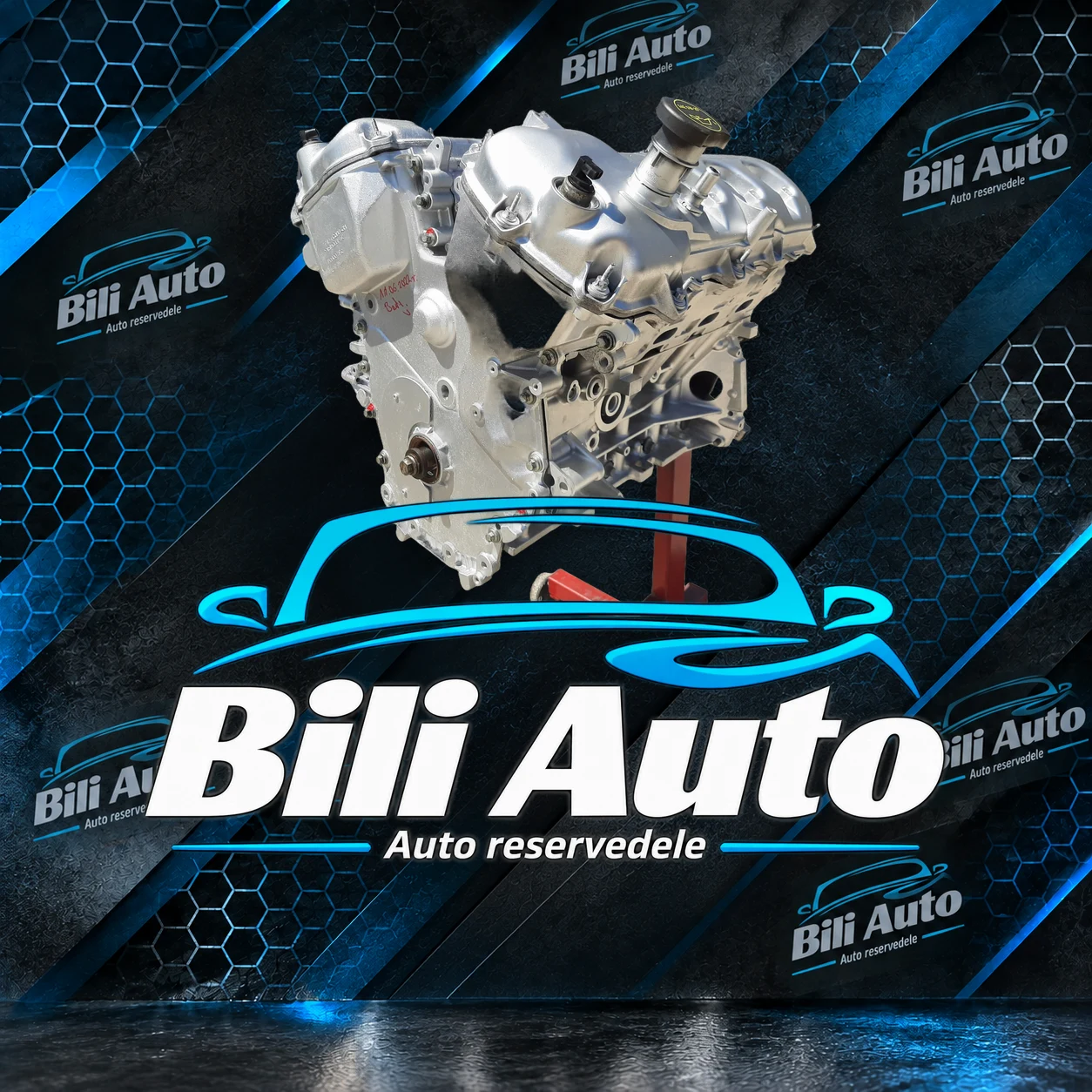 Mazda 3.7 - renoveret motor (long block) - Billede 2