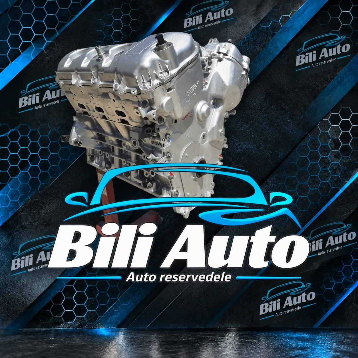 Mazda 3.7 - renoveret motor (long block) - Billede 3
