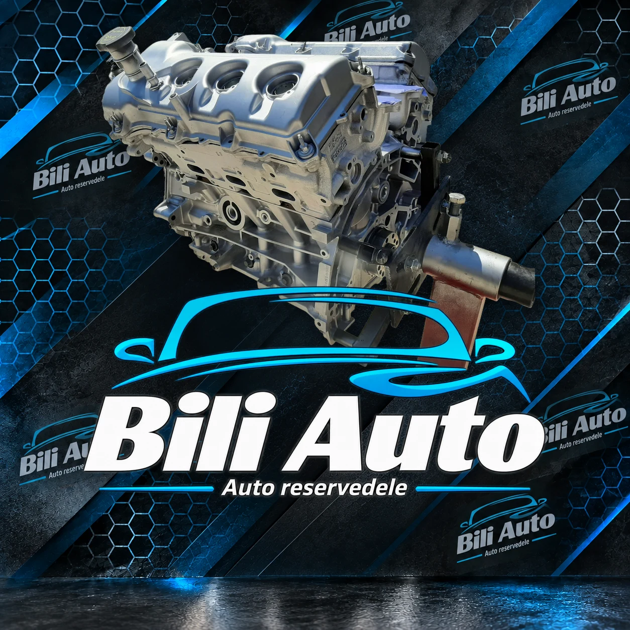 Mazda 3.7 - renoveret motor (long block) - Billede 4