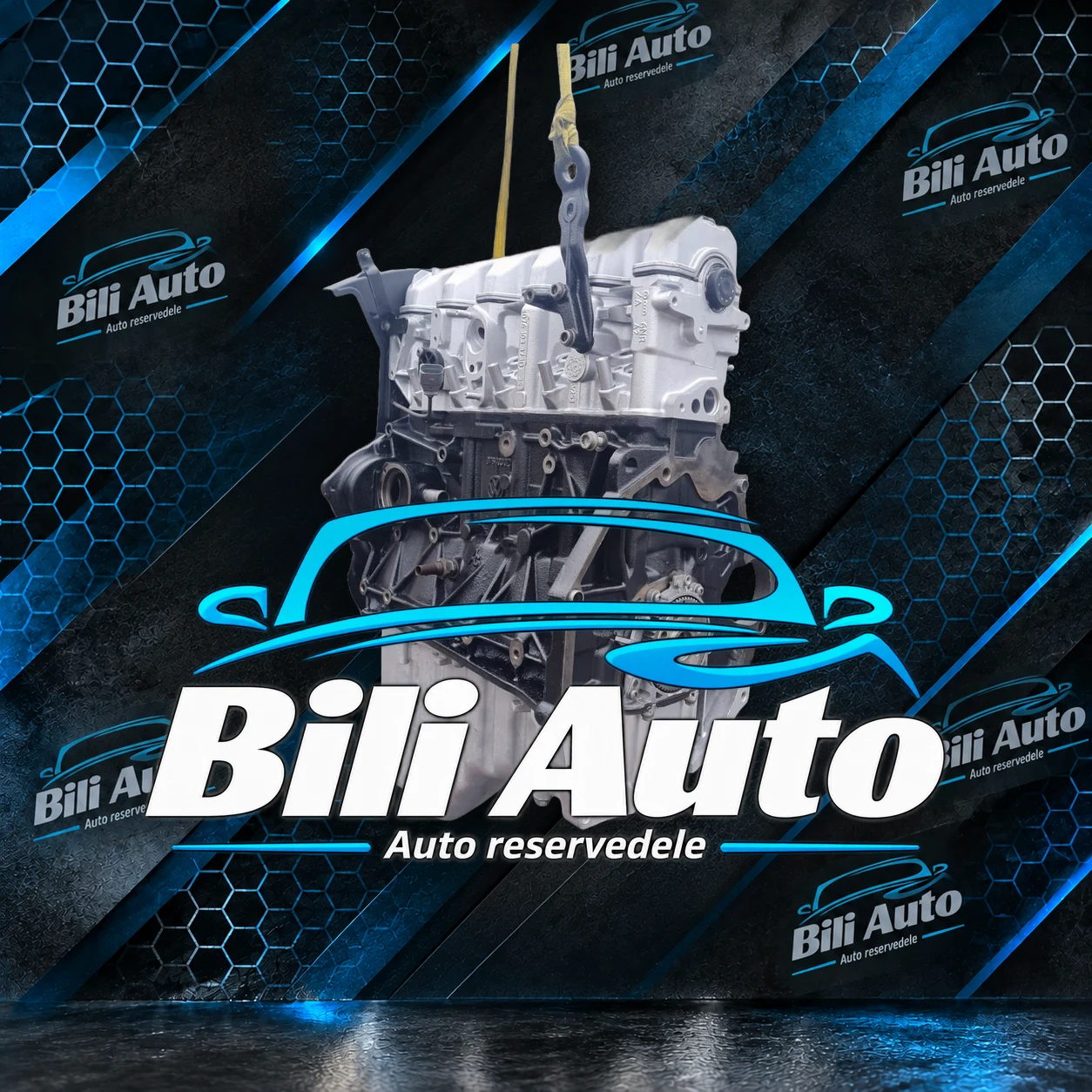 Volkswagen VW CRAFTER 2.5 - renoveret motor (long block) - Billede 5