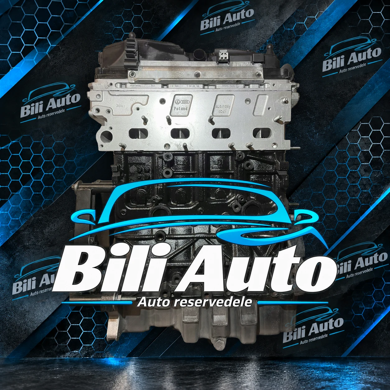 SEAT Ibiza 2.0 6J - renoveret motor (long block) - Billede 3