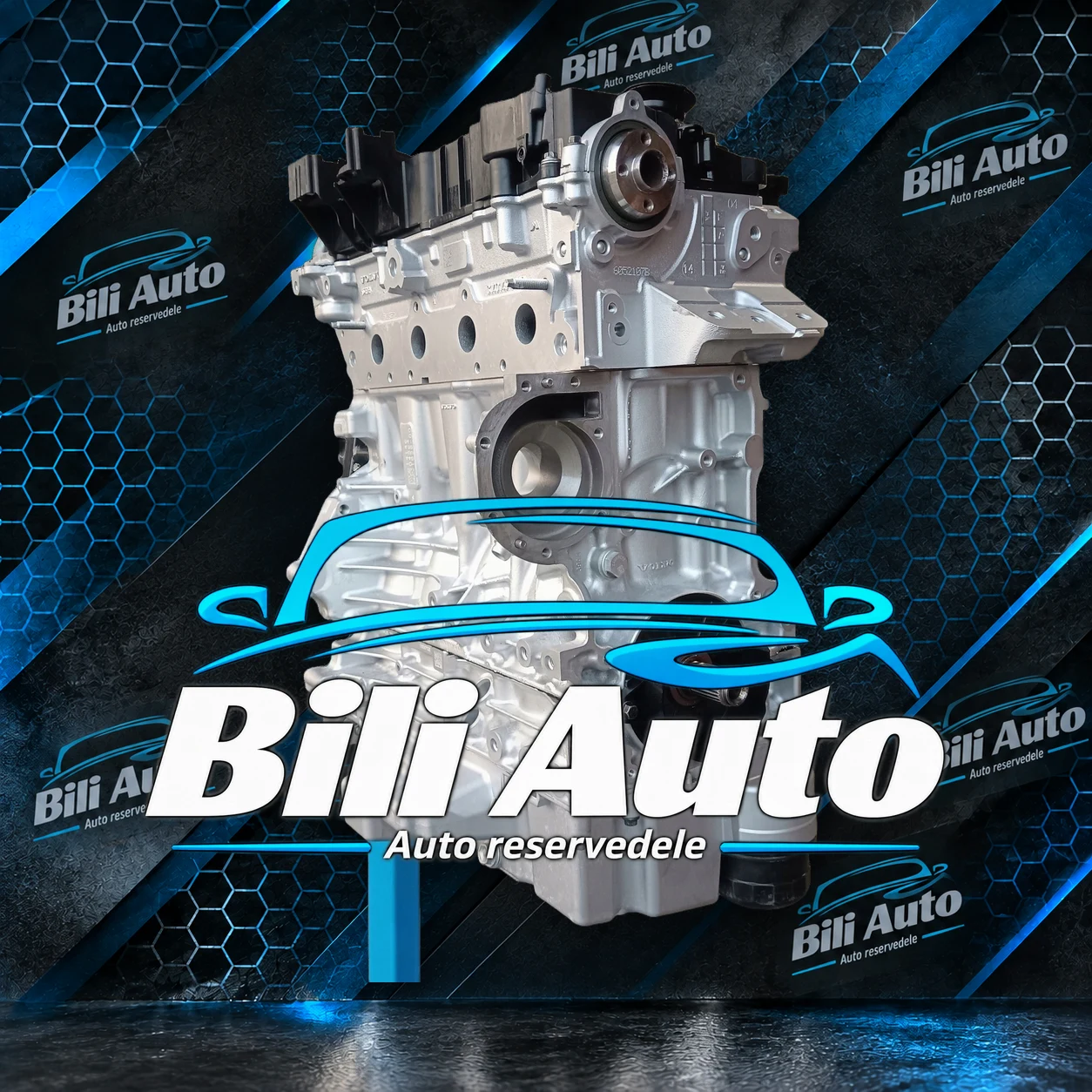 Volvo S60 D5 165kW D4204T11 - renoveret motor (long block) - Billede 3