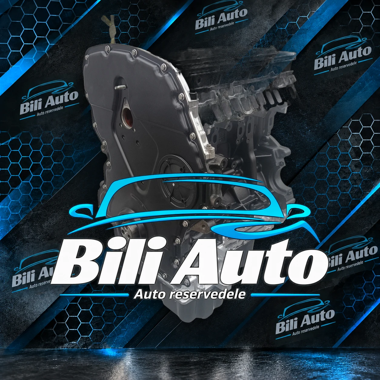 FORD Transit/Tourneo 2.2 CVRA - renoveret motor (long block) - Billede 3