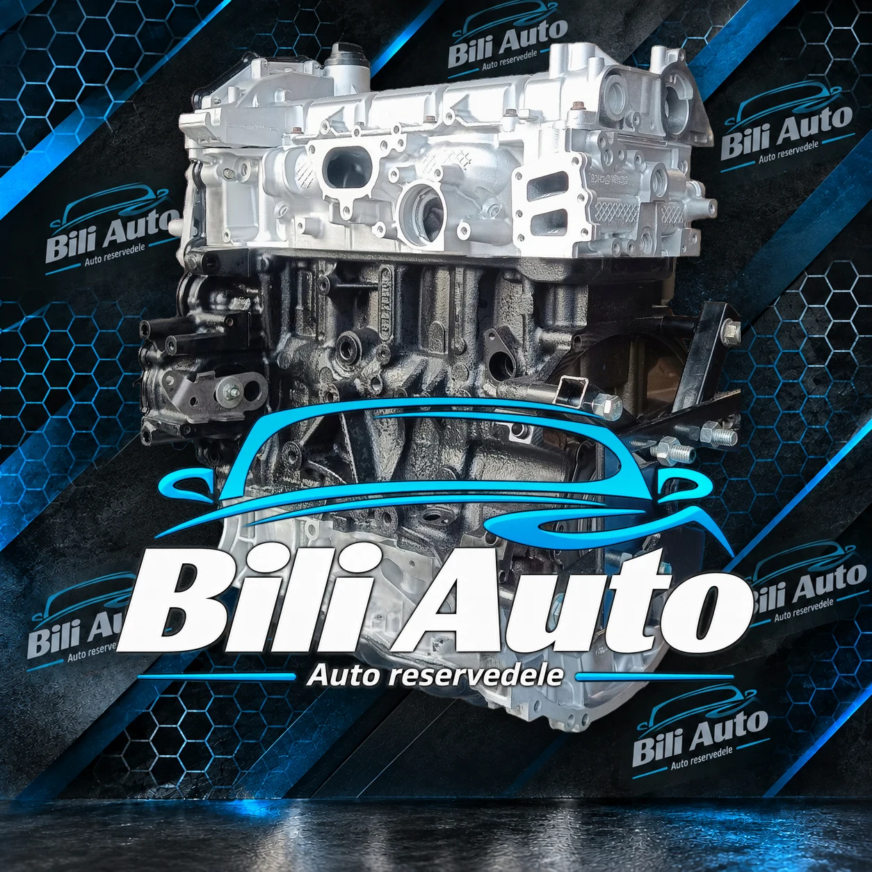 FORD Transit 2.0 YNRB - renoveret motor (long block) - Billede 2