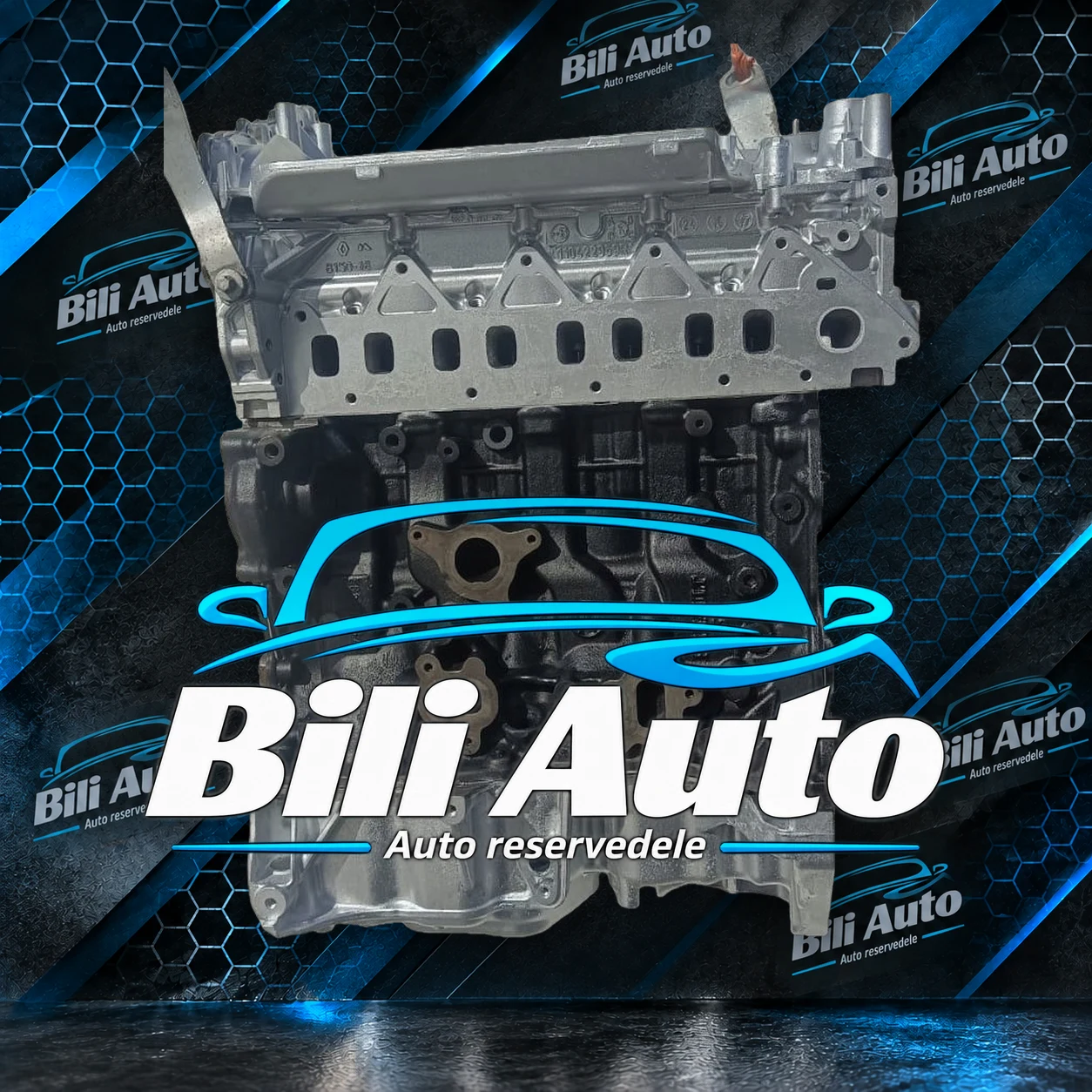 1.6 VAUXHALL (X82) R9M 107 kW - renoveret motor (long block) - Billede 5