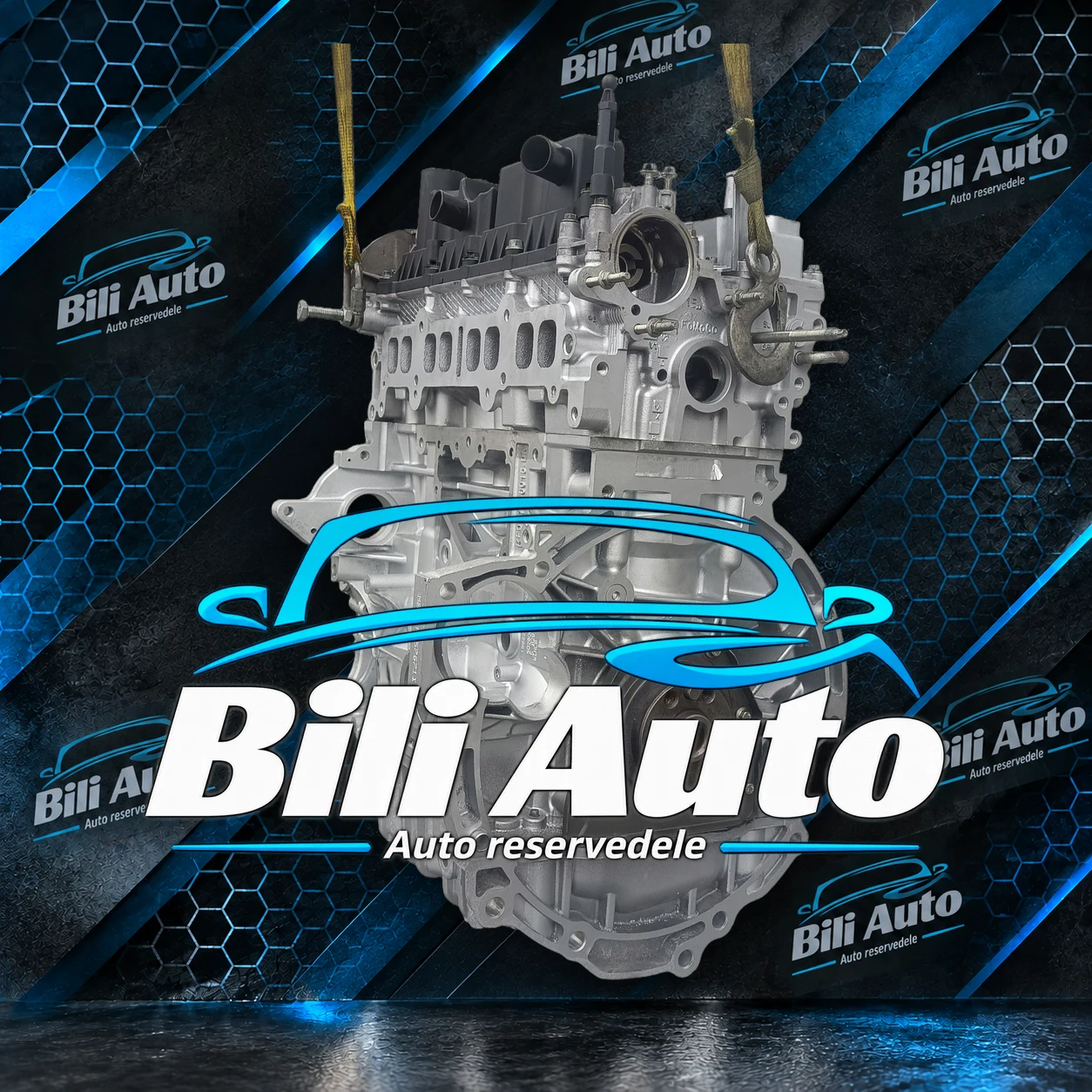 Ford Focus III 1.6 JQDB 110 kW - renoveret motor (long block) - Billede 2