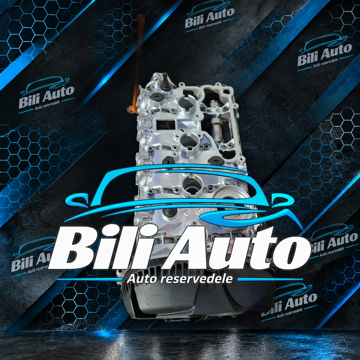 AUDI 2.0 CAED (8K) - renoveret motor (long block) - Billede 7