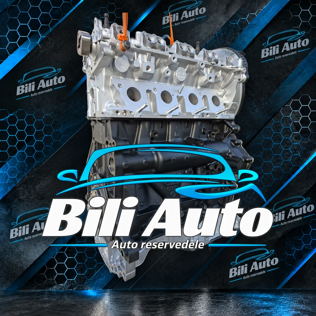 AUDI 2.0 CPMB (8K) - renoveret motor (long block) - Billede 6