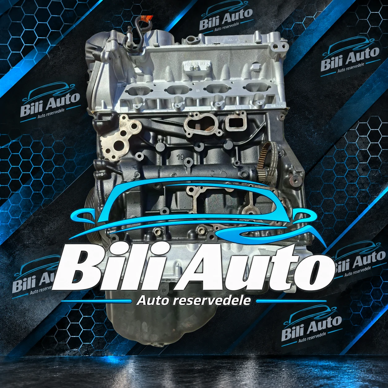 Volkswagen CC / Golf III / Passat 2.0 CCZB 155 kW - renoveret motor (long block) - Billede 5