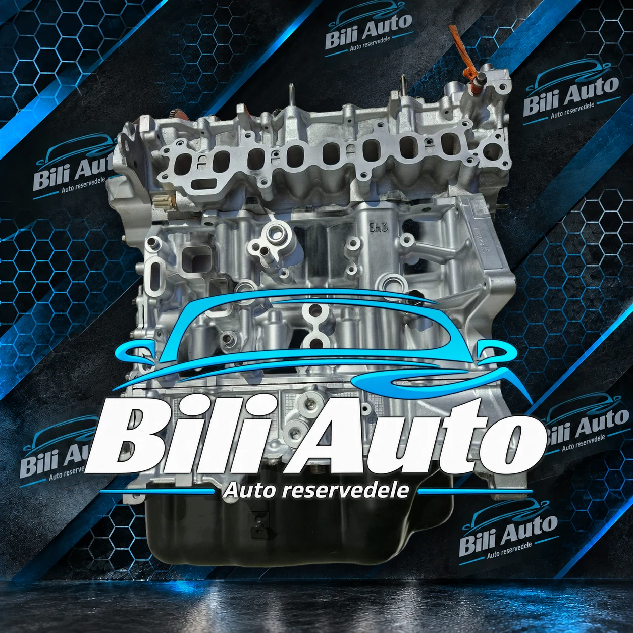 Mazda 2.2 KE 129 kW - renoveret motor (long block) - Billede 2