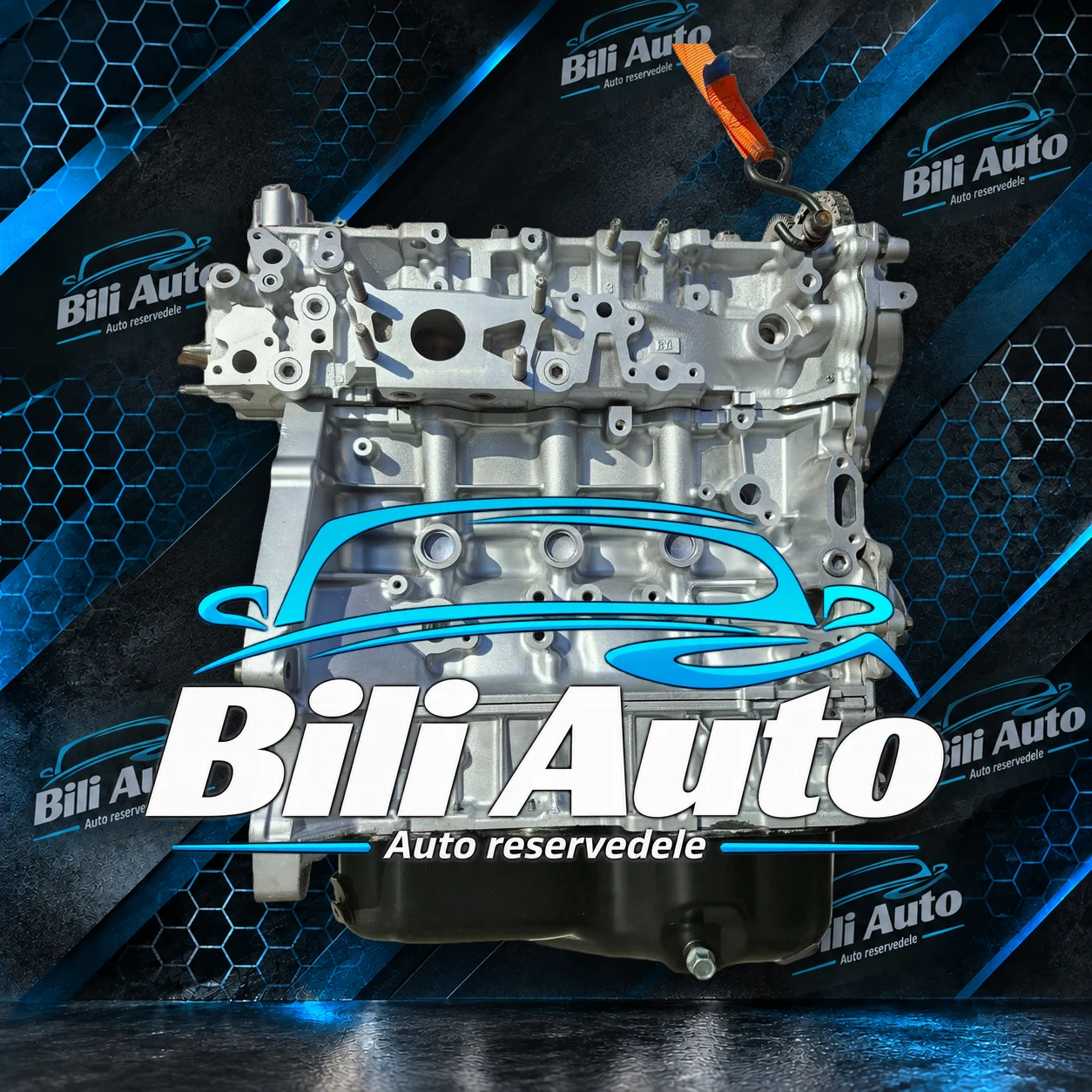 Mazda 2.2 KE 129 kW - renoveret motor (long block) - Billede 3