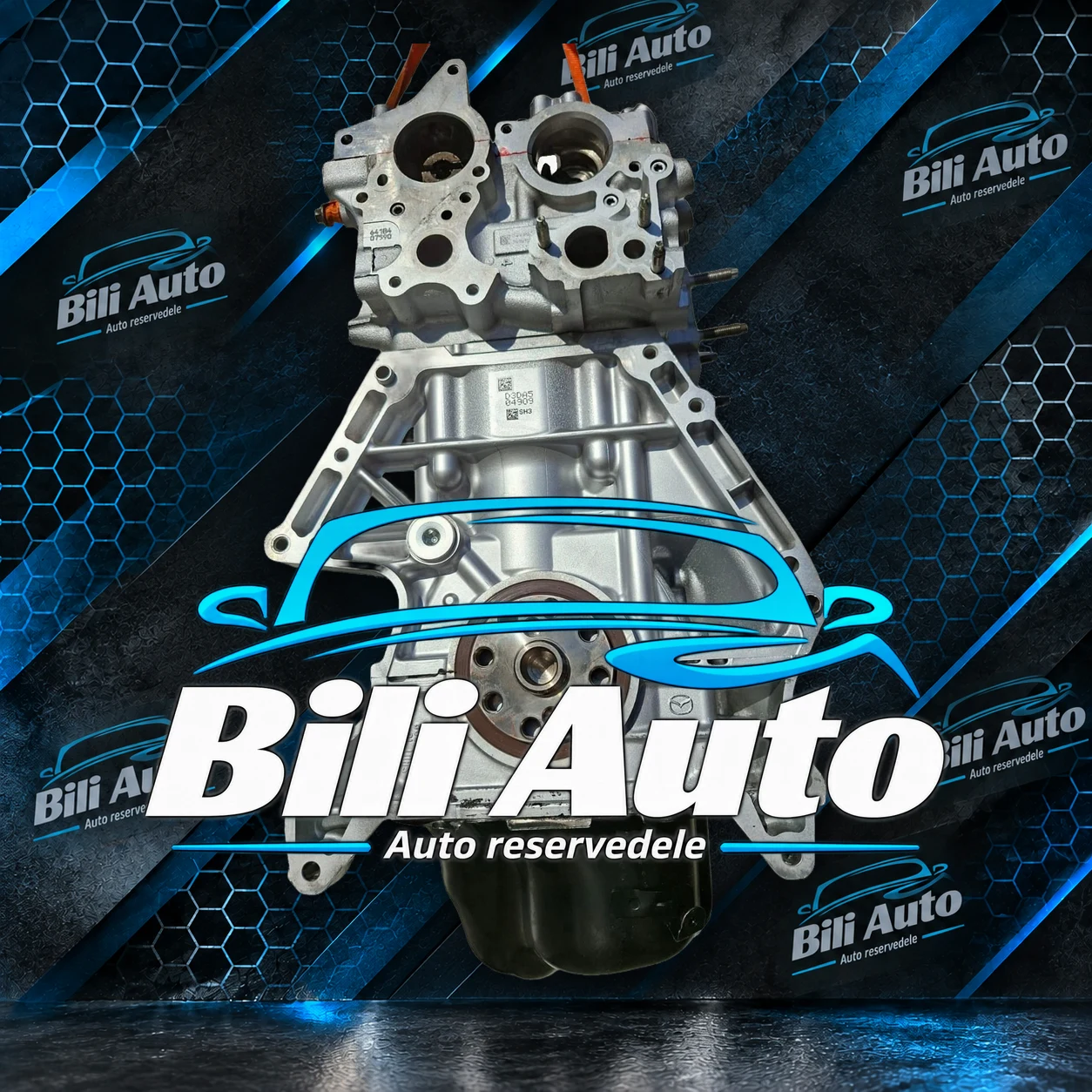 Mazda 2.2 KE 129 kW - renoveret motor (long block) - Billede 4