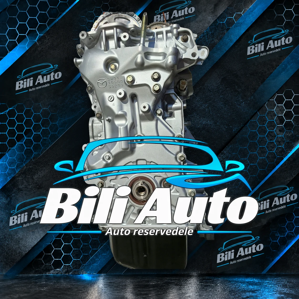 Mazda 2.2 KE 129 kW - renoveret motor (long block) - Billede 5