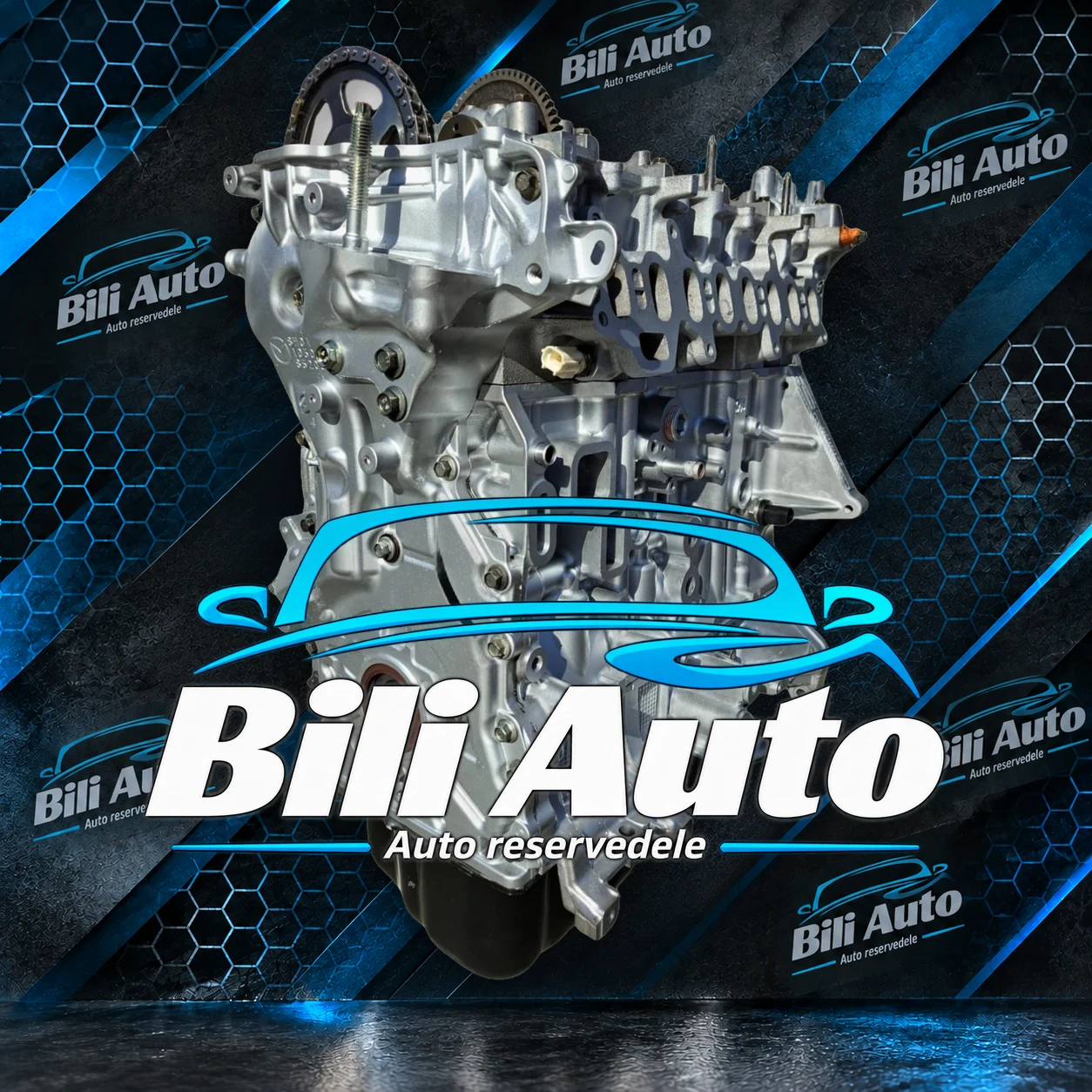 Mazda 2.2 KF 135 kW - renoveret motor (long block)