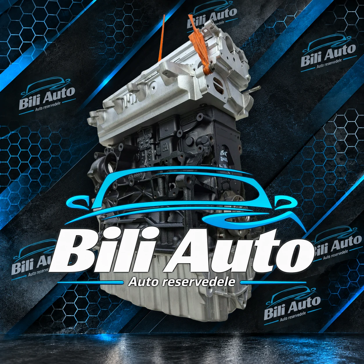 Volkswagen California / Caravelle / Multivan / Transporter T5 T6 2.0 CFCA 132 kW - renoveret motor (long block) - Billede 3