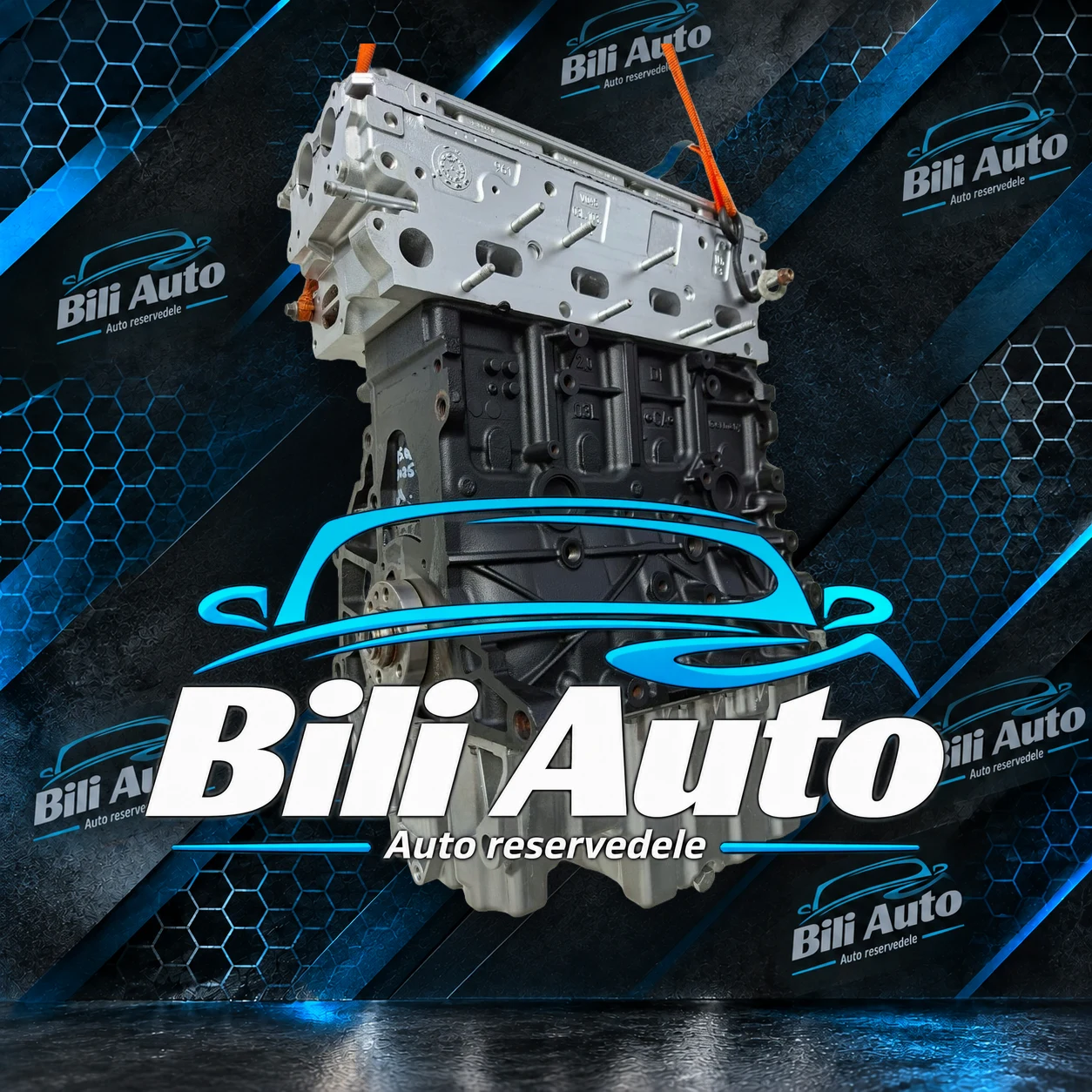 Volkswagen California / Caravelle / Multivan / Transporter T5 T6 2.0 CFCA 132 kW - renoveret motor (long block) - Billede 5