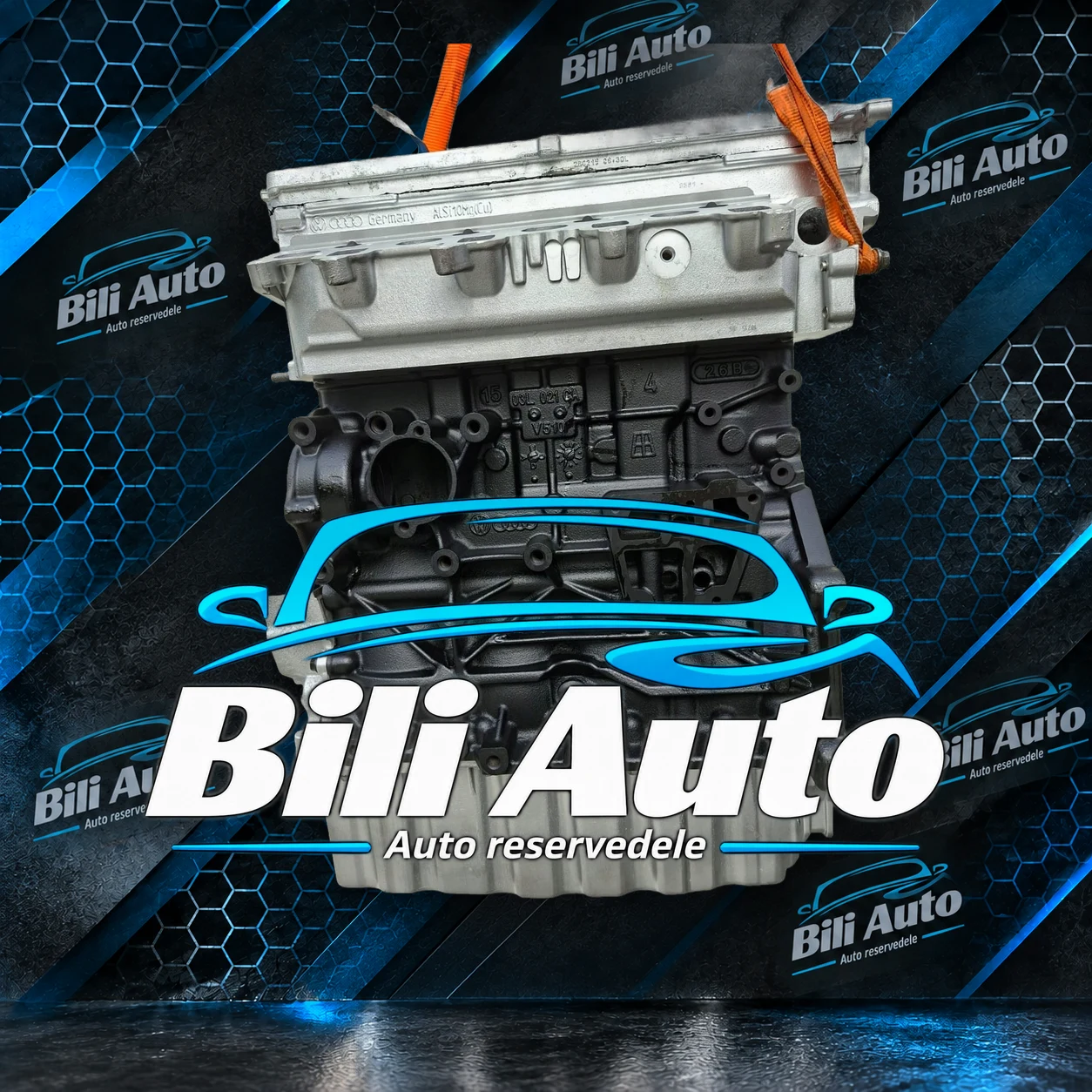 Volkswagen California / Caravelle / Multivan / Transporter T5 T6 2.0 CFCA 132 kW - renoveret motor (long block) - Billede 6