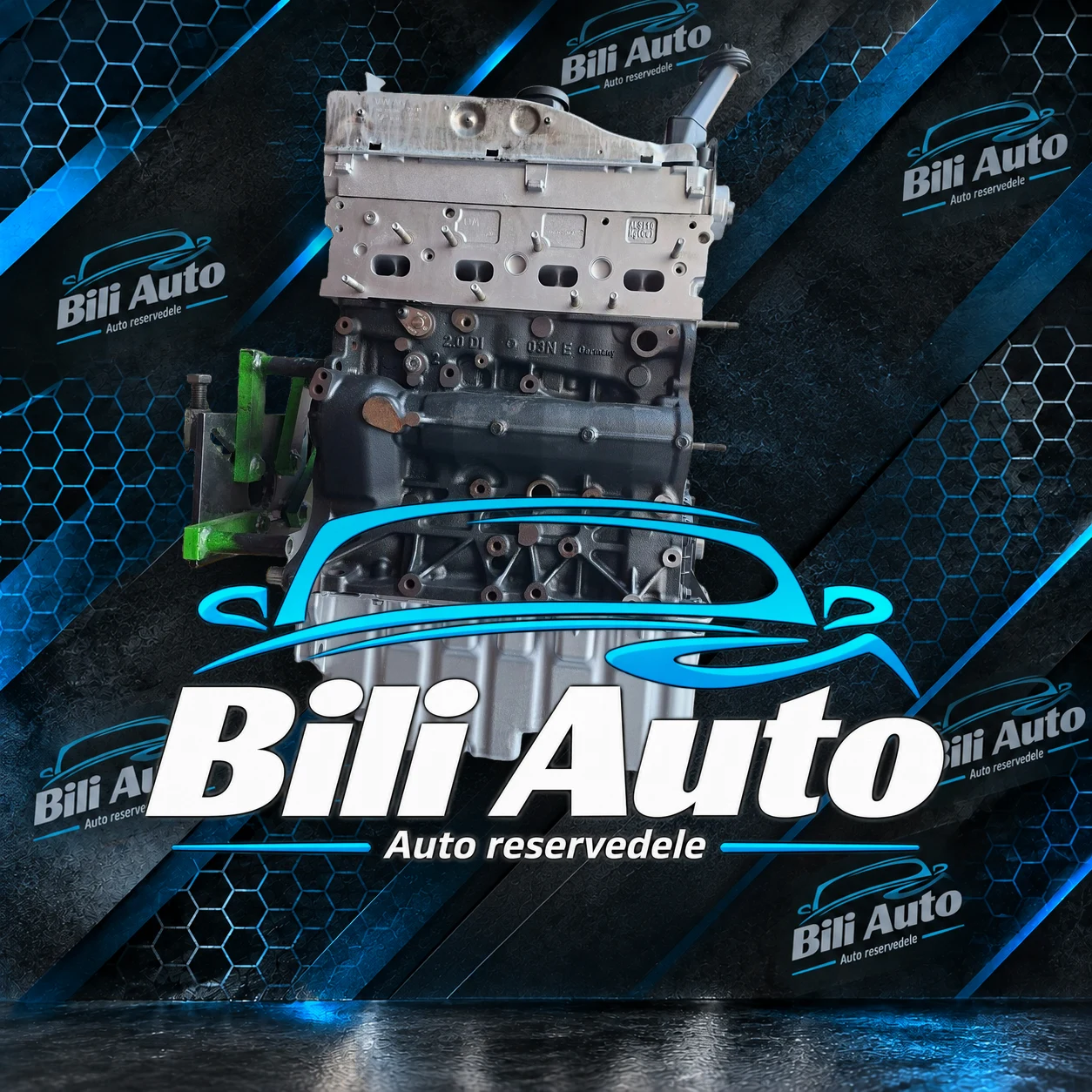 Volkswagen California / Multivan / Transporter T6 2.0 CXHC 81 kW - renoveret motor (long block) - Billede 3