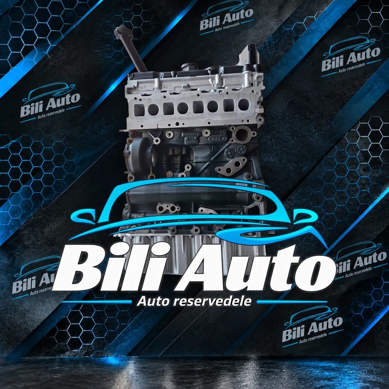 Volkswagen Crafter 2.0 DAUB 75 kW - renoveret motor (long block) - Billede 2