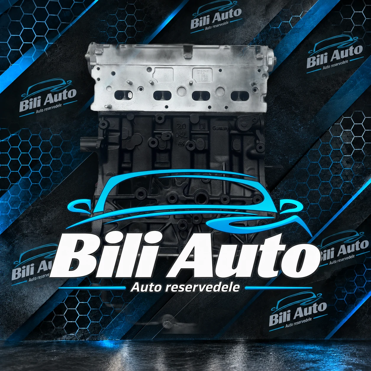 Volkswagen Grand California 2.0 DAVA (SC) - renoveret motor (long block) - Billede 5