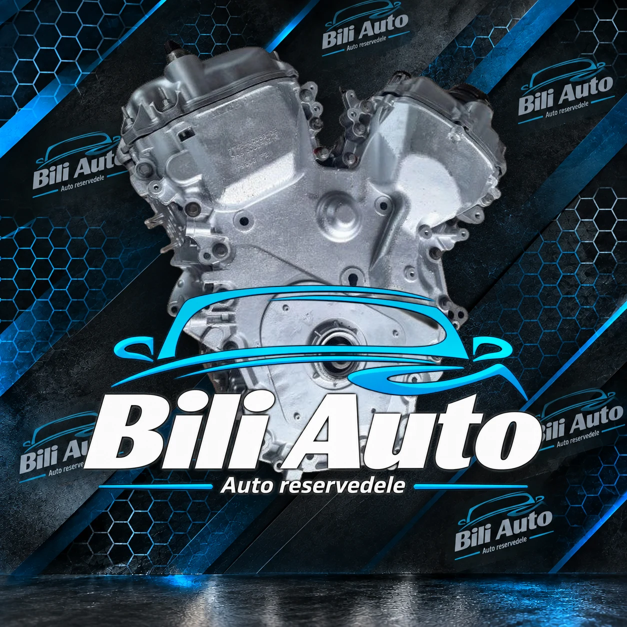 Mazda 3.5 - renoveret motor (long block) - Billede 2