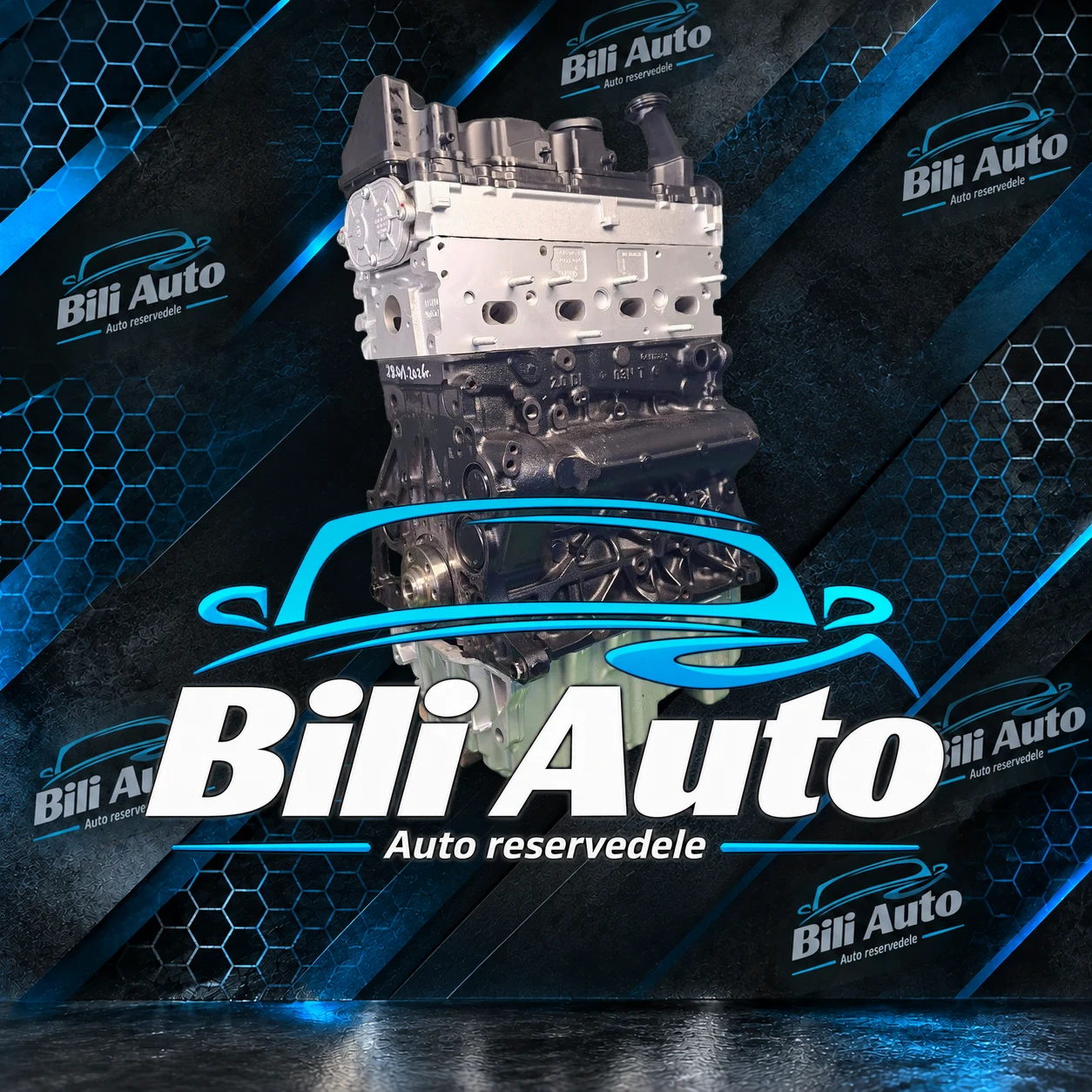 Volkswagen California / Caravelle / Multivan / Transporter T6 2.0 DNAA 110 kW - renoveret motor (long block) - Billede 3