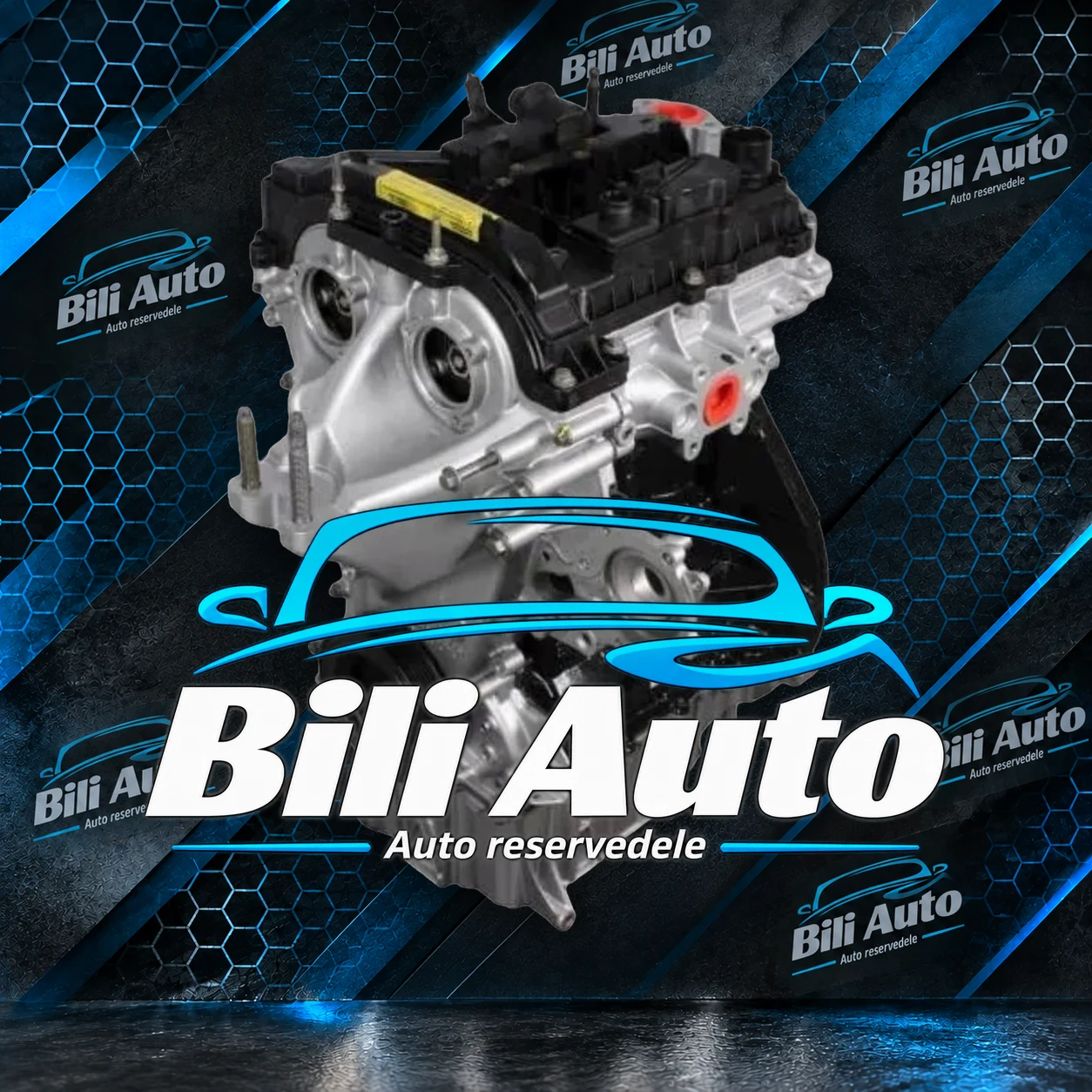FORD 1.0 M1JA (ECOBOOST) - renoveret motor (long block) - Billede 2