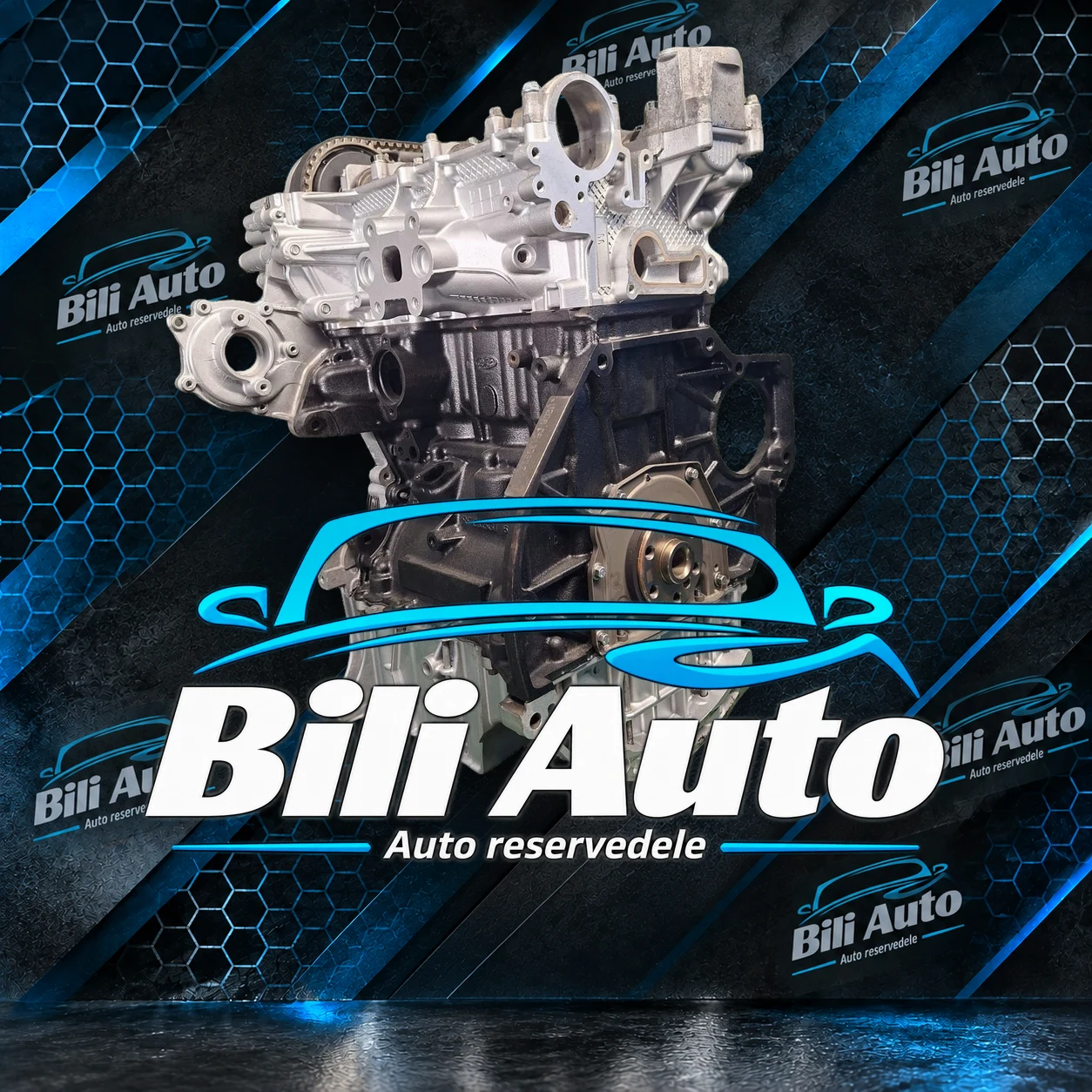 FORD Focus Mk III 1.0 SFDB (ECOBOOST) - renoveret motor (long block) - Billede 2