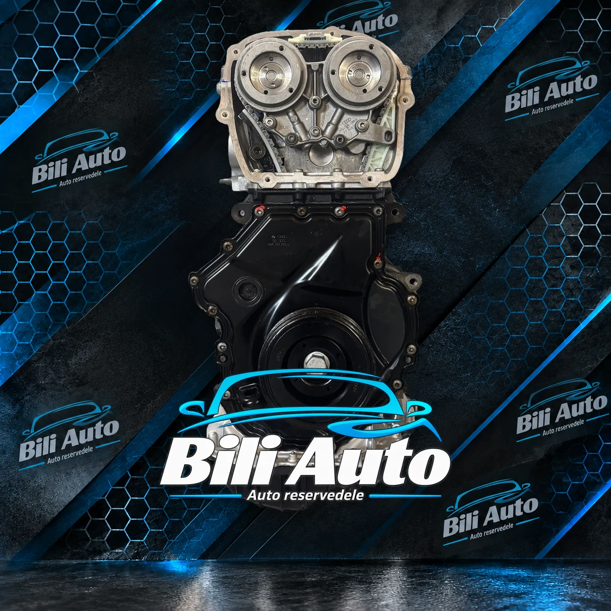 AUDI A3 III 2.0 CNTC (8V) - renoveret motor (long block) - Billede 4