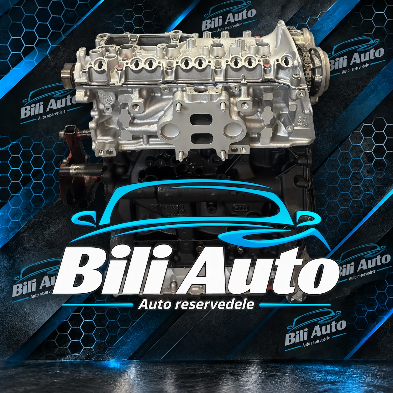 AUDI A3 III 2.0 CNTC (8V) - renoveret motor (long block) - Billede 5