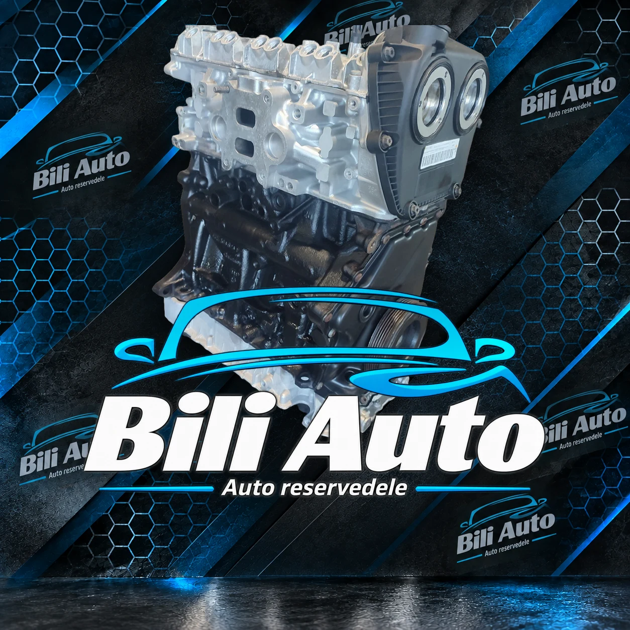 AUDI A3 III 2.0 CJXD (8V) - renoveret motor (long block) - Billede 4
