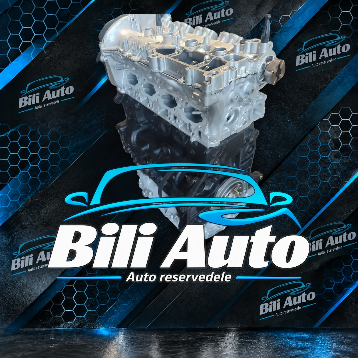Volkswagen Golf VII 2.0 CJXE - renoveret motor (long block) - Billede 3