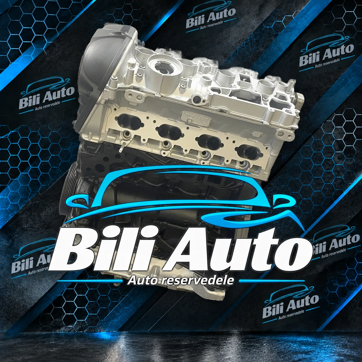 AUDI 2.0 CNCD (8K) - renoveret motor (long block) - Billede 6