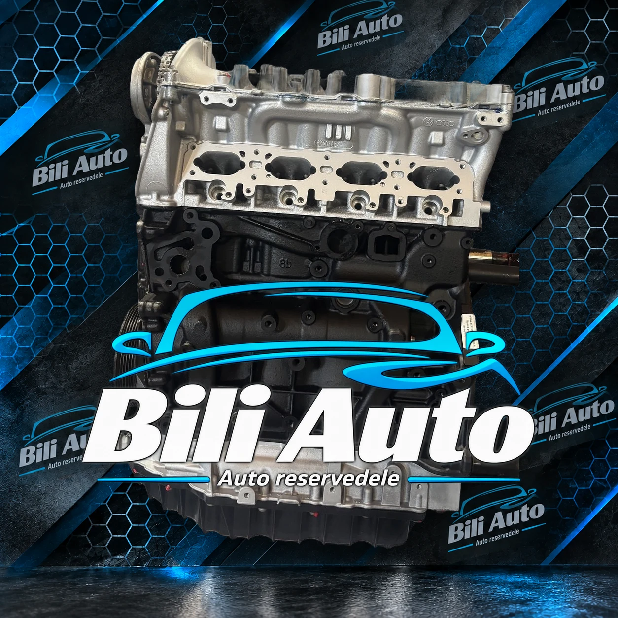 AUDI Q5 2.0 CNCD (8R) - renoveret motor (long block) - Billede 2