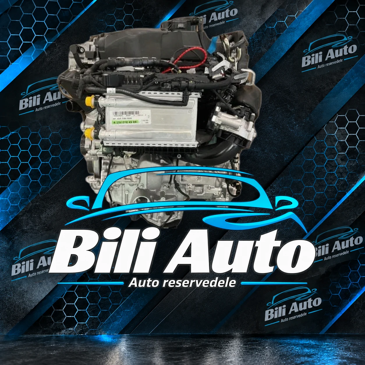 Mercedes C-Klasse 2.0 254920 313 HK 230kW ny komplet - fabriksny motor - Billede 4