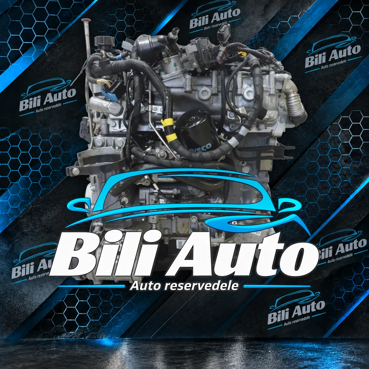 F1CFL411F IVECO DAILY 170 HK MOTOR EURO 6 3.0 310000