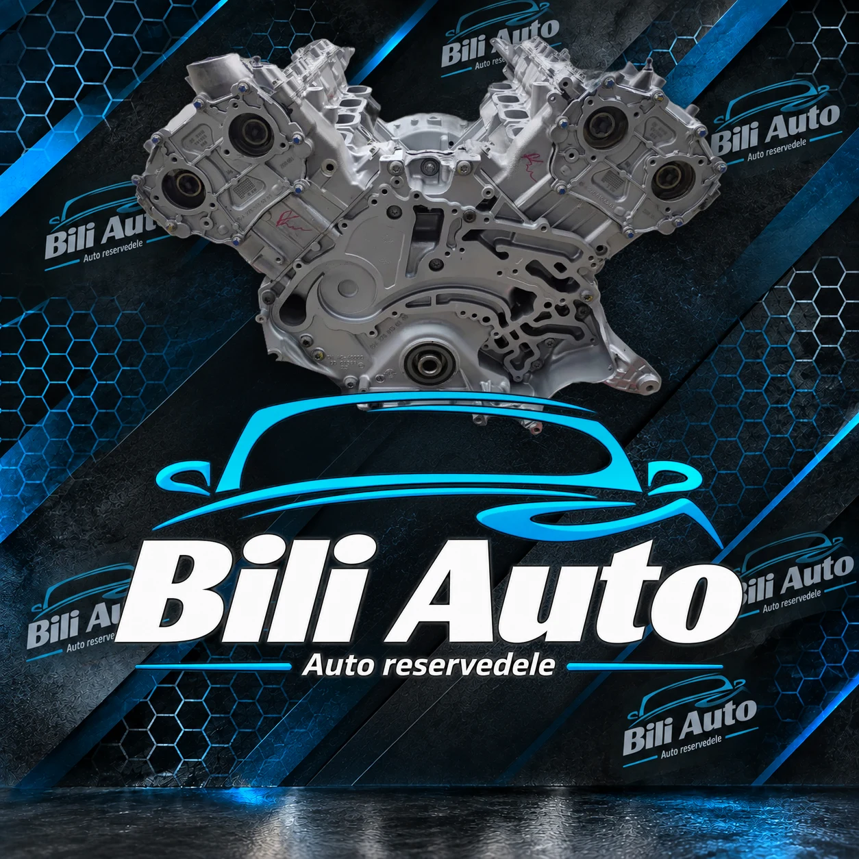 278929 MERCEDES-BENZ S Coupe/Cabrio C217 A217 500/550 -4MATIC 335kW - renoveret motor (long block) - Billede 4