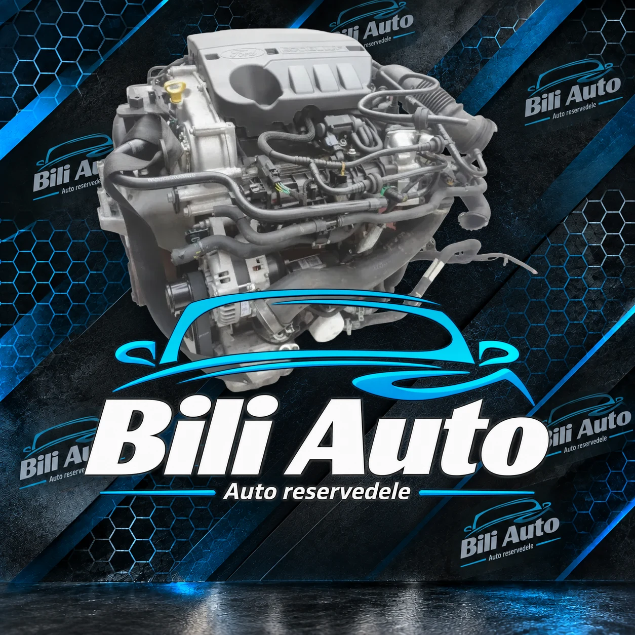 Ford Fiesta MK8 1.0 Ecoboost 2021 M0JB - MOTOR MOJB