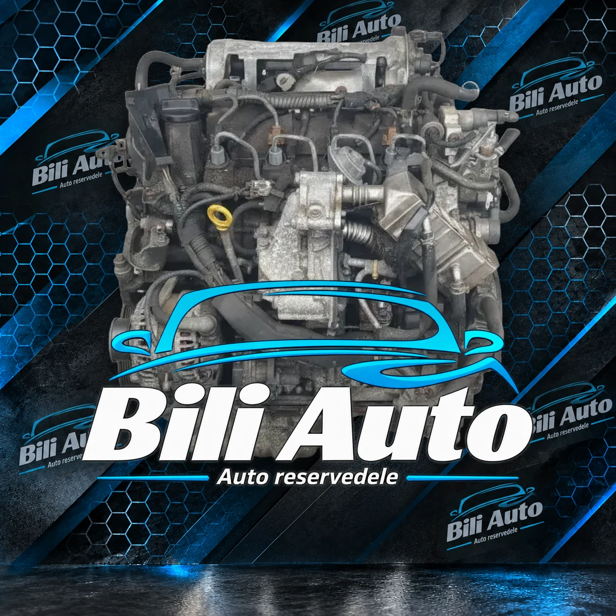 Toyota Auris 1ND 1.4 D4D E15 2010-2012 MOTOR