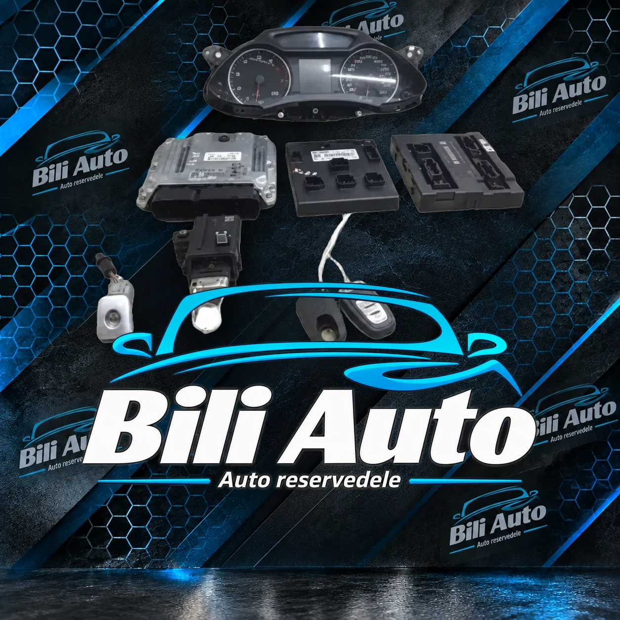 AUDI A4 B7 B8 ALLE MODELLER STYREBOKS MOTOR