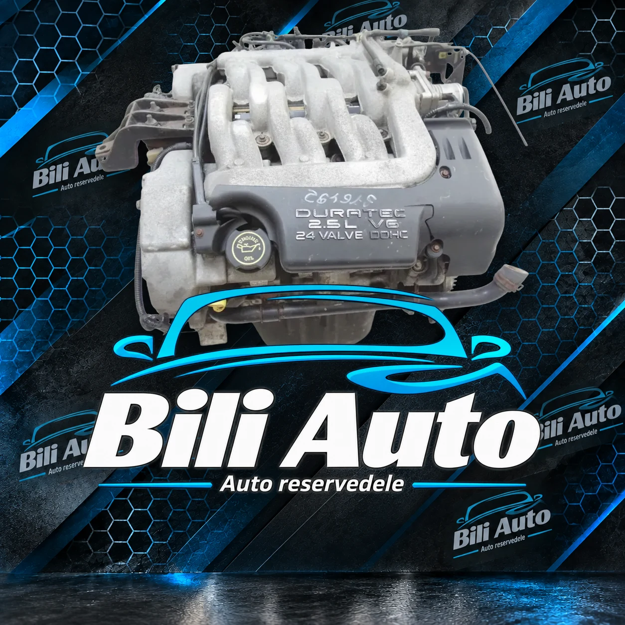 Ford Mondeo MK3 2.5 V6 170 HK LCBD MOTOR 90KOMPLET