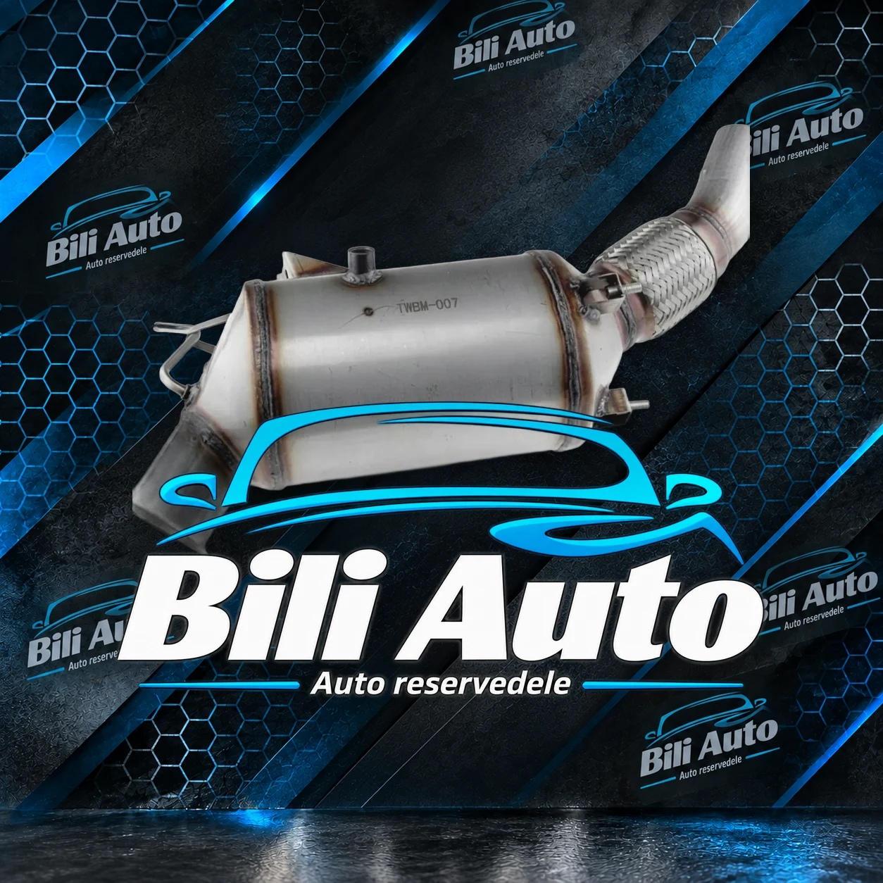 BMW X3 F25 F20 F30 DPF partikelfilter 163 HK-184 HK NY Nummer OE: 18308508993 EAN