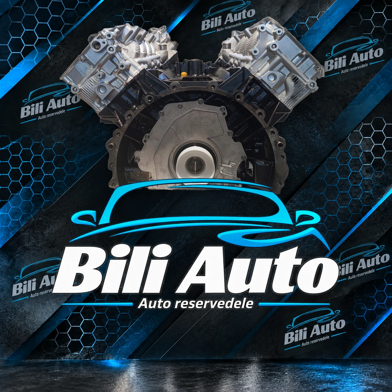 448DT LAND ROVER Range Rover III (L322) 4.4 TdV8 230kW 2010-2012 - renoveret motor (long block) - Billede 2