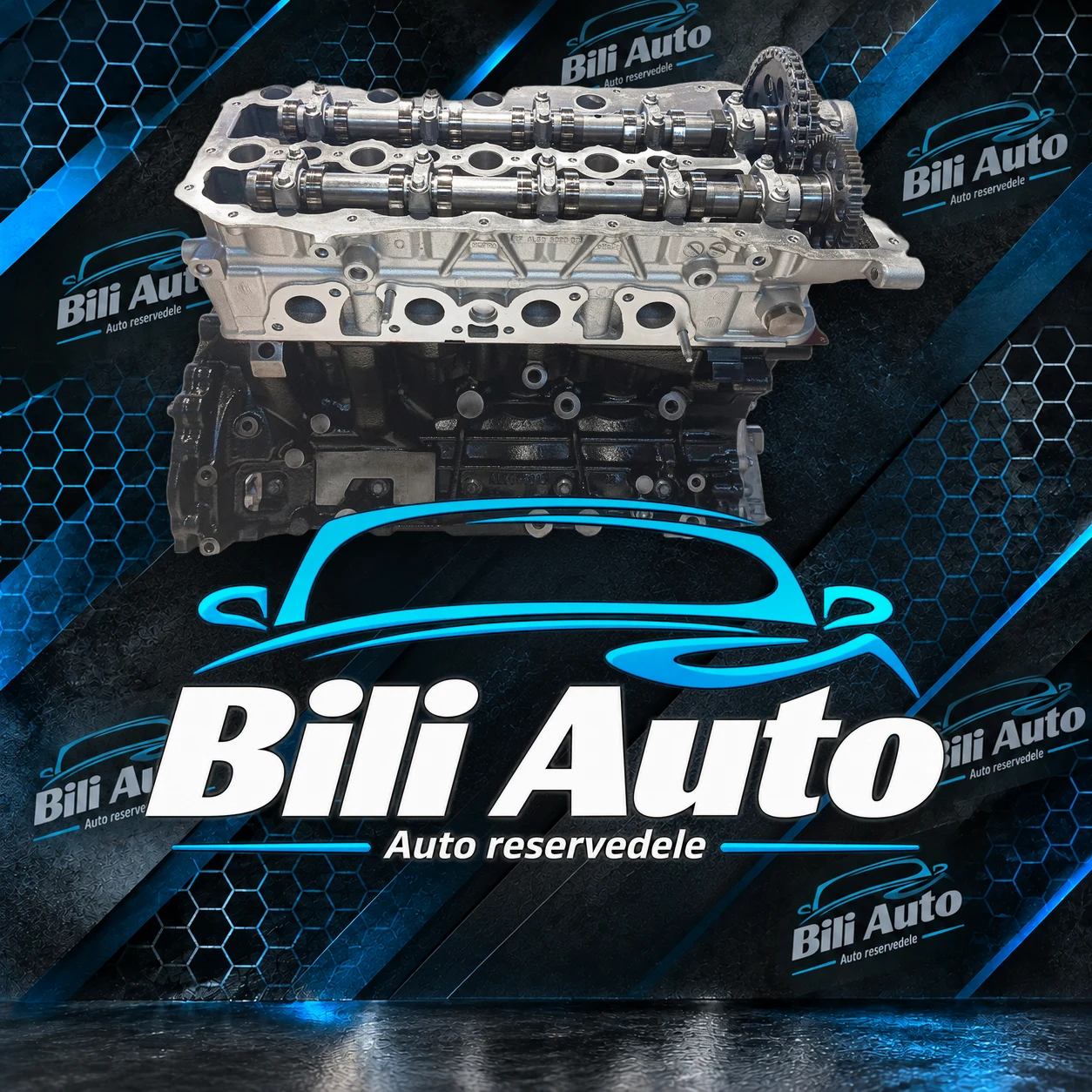 448DT LAND ROVER Range Rover III (L322) 4.4 TdV8 230kW 2010-2012 - renoveret motor (long block) - Billede 4