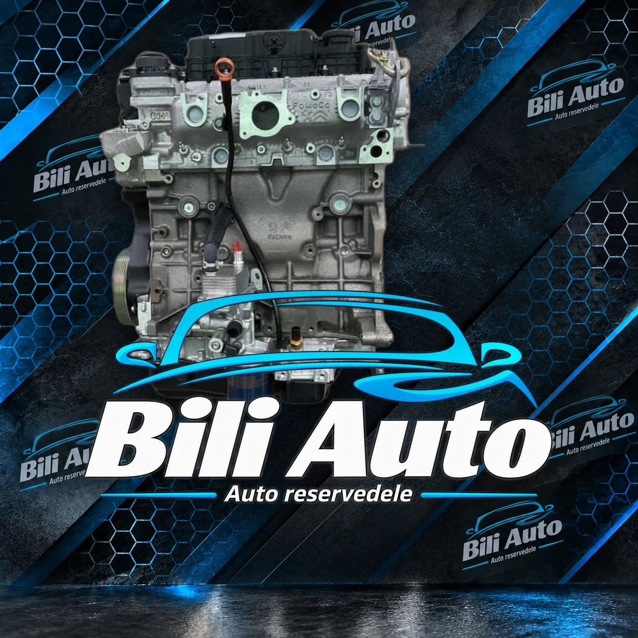 Toyota Pro-Ace 2.0 AH03 122 HK 90kW ny komplet DW10F - fabriksny motor - Billede 2