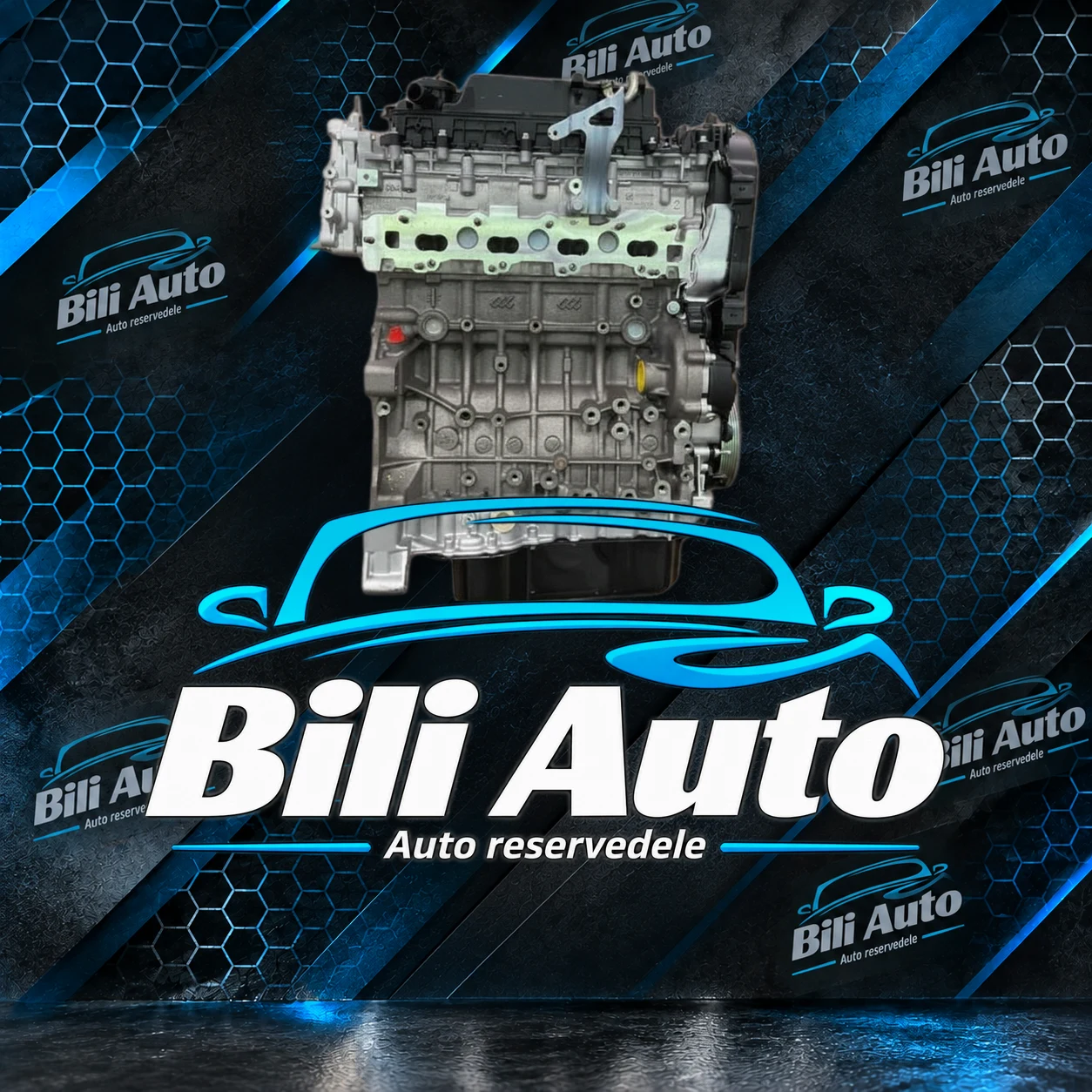 Toyota Pro-Ace 2.0 AH03 122 HK 90kW ny komplet DW10F - fabriksny motor - Billede 4