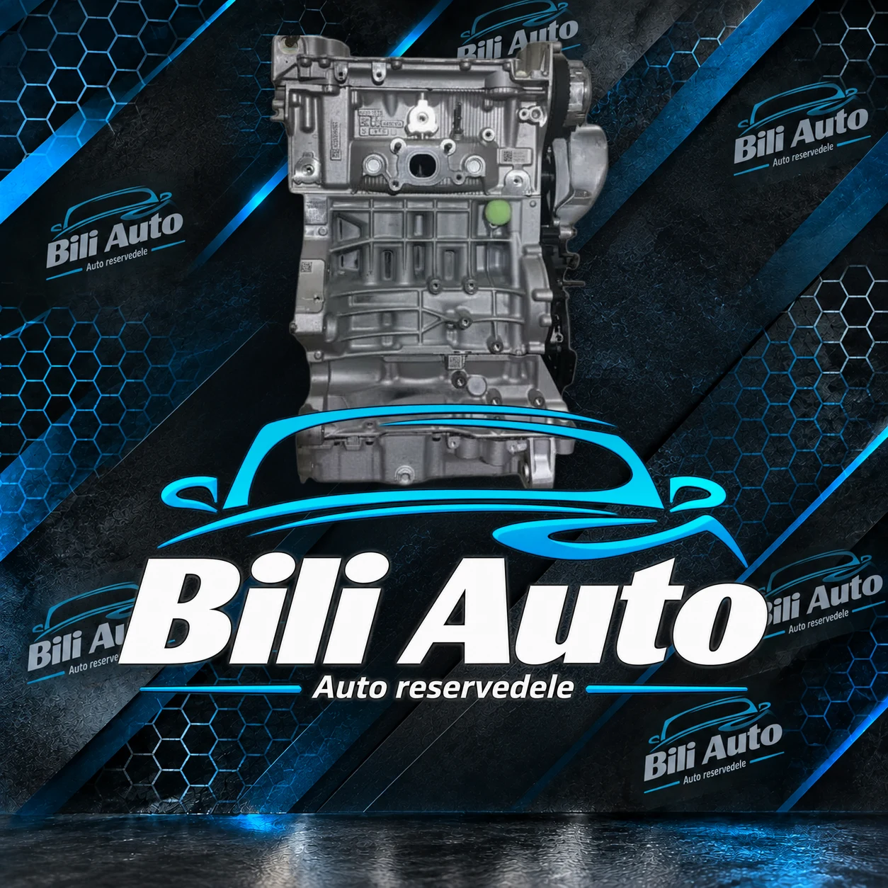 LEVC TX 1.5 B3154T 91 HK 67kW ny long block B3154T5 - fabriksny motor - Billede 3