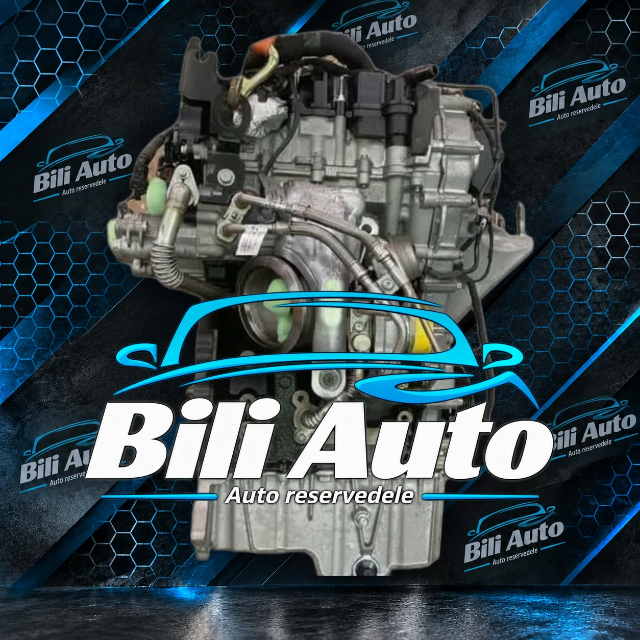 Ford Focus 1.0 B3DA 101 HK 74kW ny komplet B3DA000 - fabriksny motor - Billede 4
