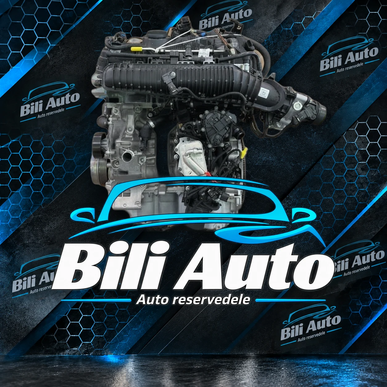 BMW 1-Serie 2.0 B46A20B 192 HK 141kW ny komplet B46A20O1 - fabriksny motor - Billede 2